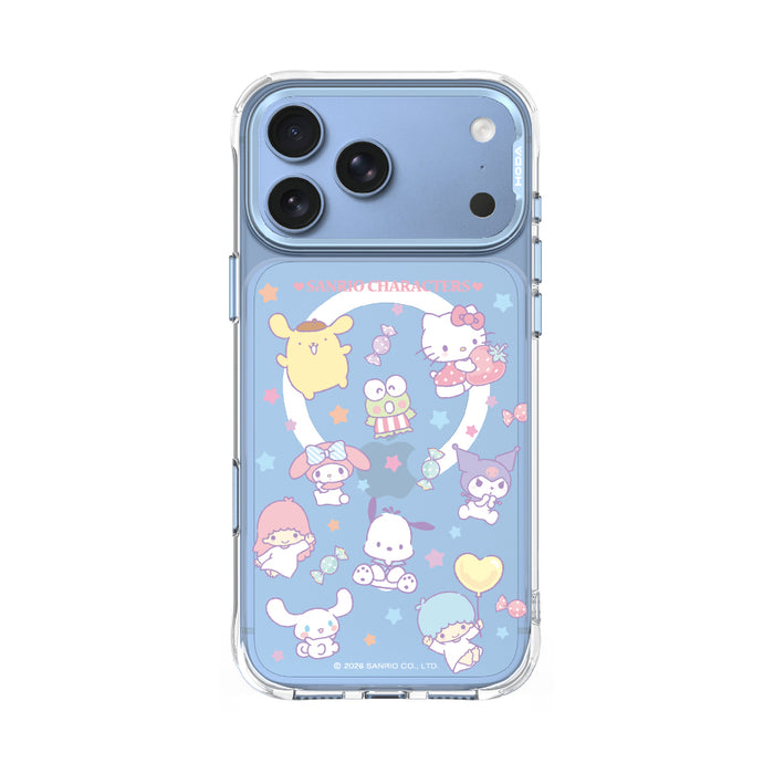 HODA殼_晶石Ultra磁吸三麗鷗系列透明 iPhone17ProMAX/18ProMax 閃耀群星 (1637)