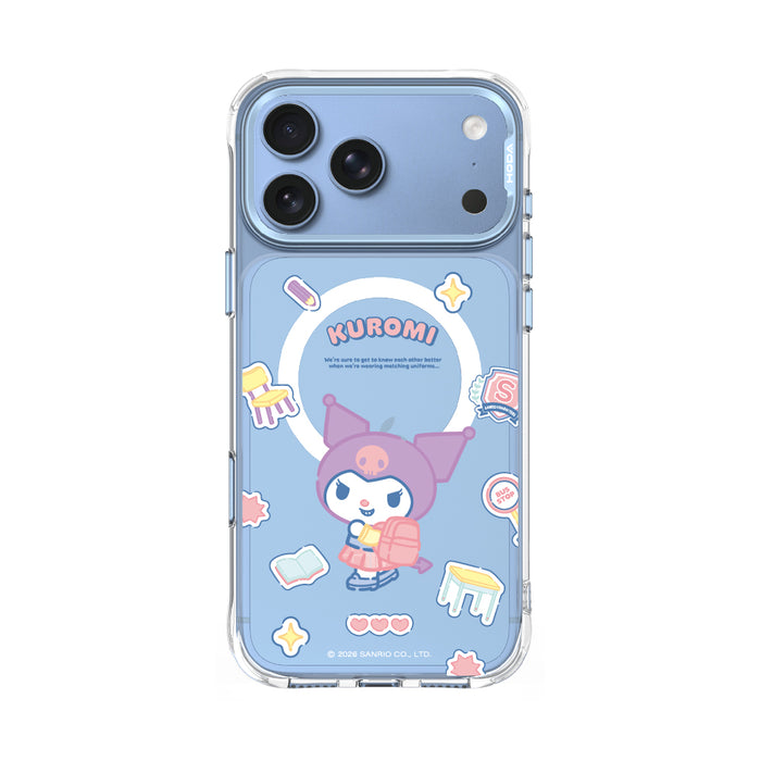 HODA殼_晶石Ultra磁吸三麗鷗系列透明 iPhone18ProMAX/17ProMAX 學院酷洛米 (1606)