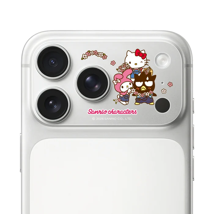 HODA膜_滿版鏡頭底座霧面保護貼三麗鷗 iPhone18ProMAX 萌友大匯集 (6556)
