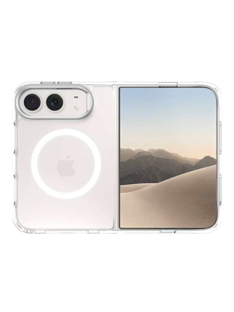 HODA殼_晶石Ultra磁吸防摔殼 iPhone Duo 透明 (396)