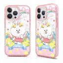 GARMMA殼_LINE(磁吸)-甜蜜午茶系列-兔兔iPhone15ProMax(662)