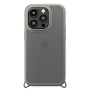 PGA殼_Premium Style_軍規透明背蓋_可拆卸孔_iPhone15Pro灰色(585)