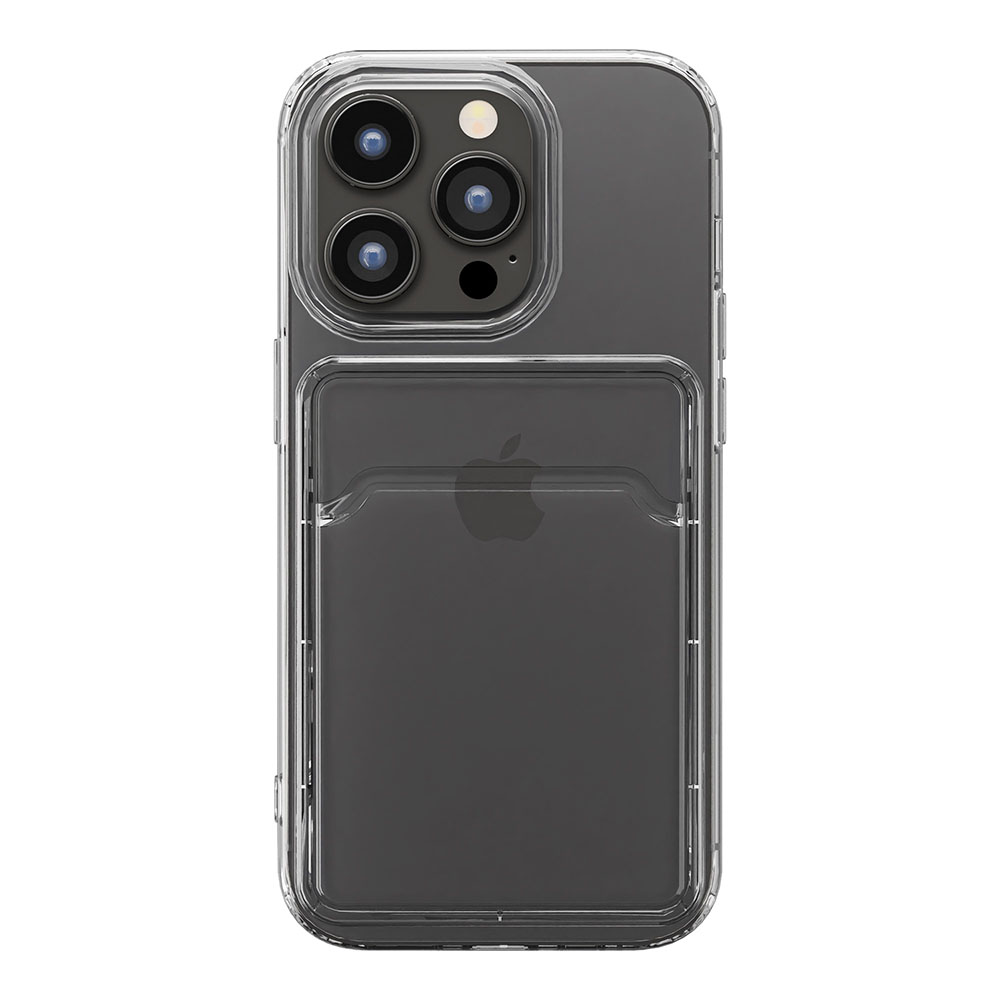 PGA殼_Premium Style_TPU插卡背蓋_iPhone15Pro透明(790)