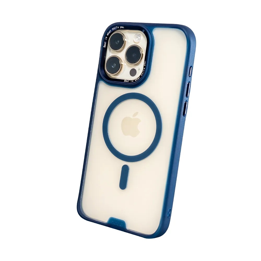 hoda殼_柔石軍規MagSafe_iPhone15ProMax卡布里藍 (635)