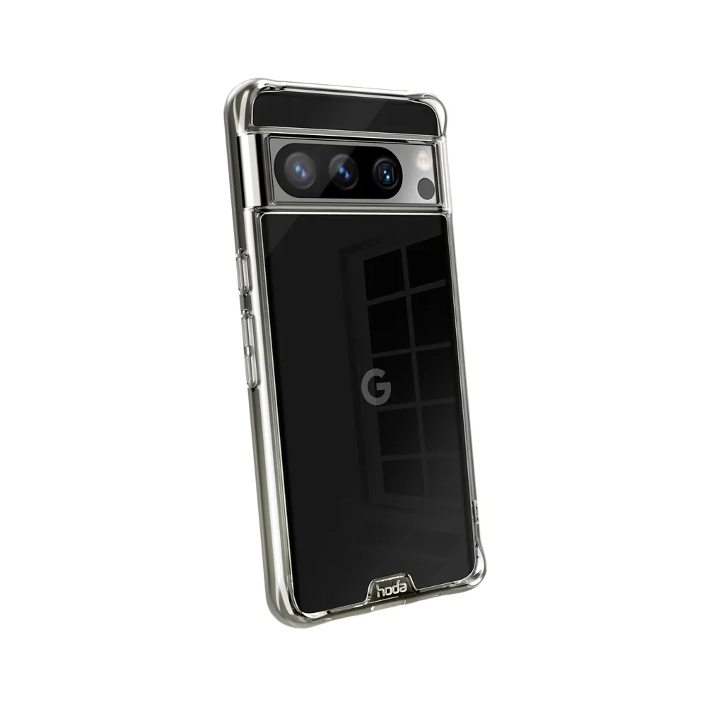 hoda殼_晶石軍規防摔殼Google Pixel 8Pro透明(841)
