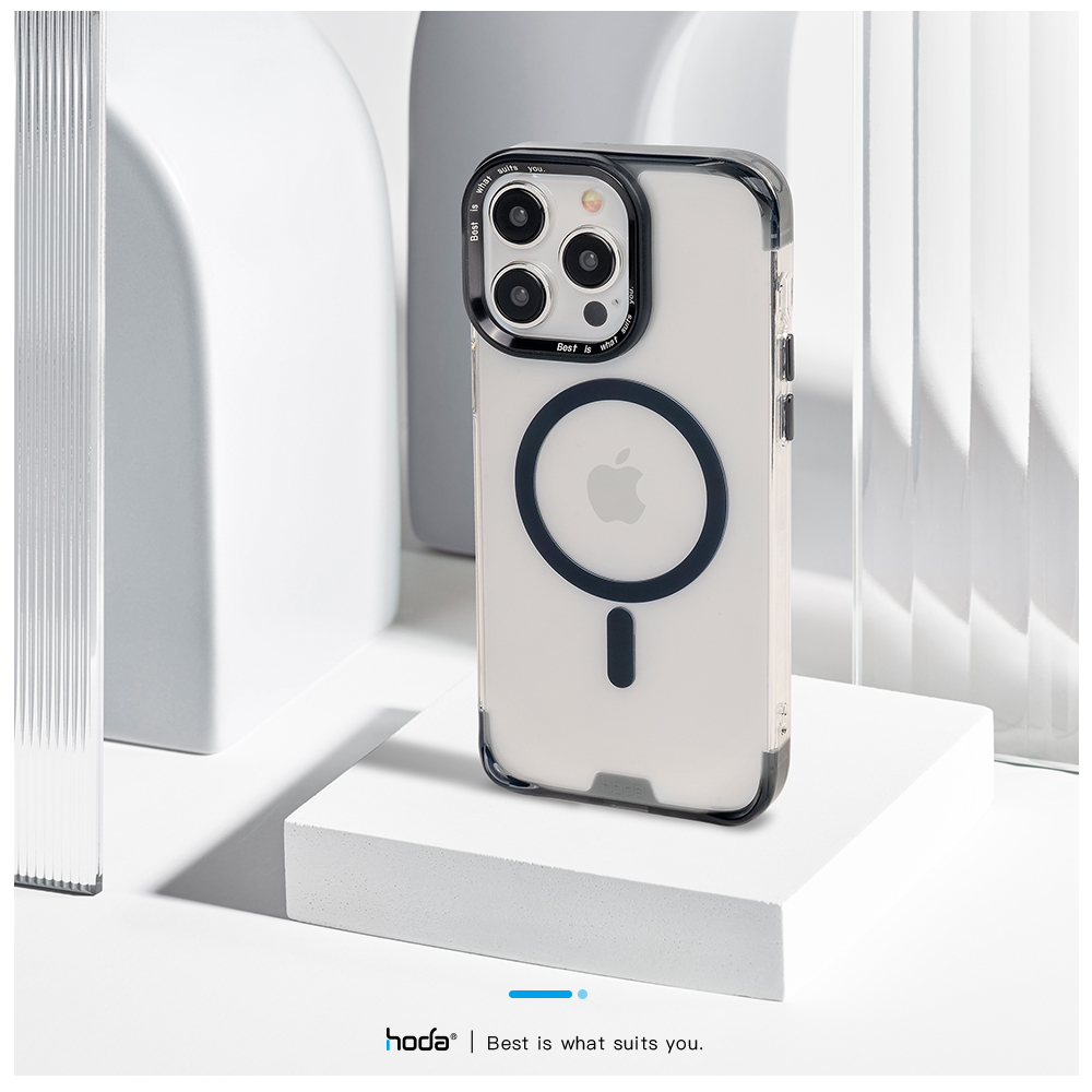 hoda殼_羽石MagSafe_iPhone15ProMax深灰 (602)