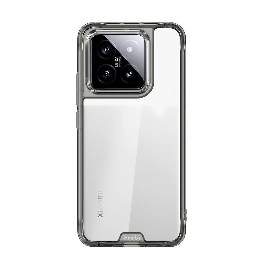 hoda殼_晶石軍規_小米xiaomi14 透黑 (894)
