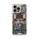 hoda殼_晶石米豆透明 MagSafe_iPhone15ProMax 麥克鬥牛犬(522)