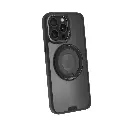 hoda殼_柔石360度磁吸支架指環iPhone15ProMax 銀河黑(096)