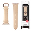 PGA_錶帶PU皮革_Apple Watch 49/45/44/42mm 米色(740)