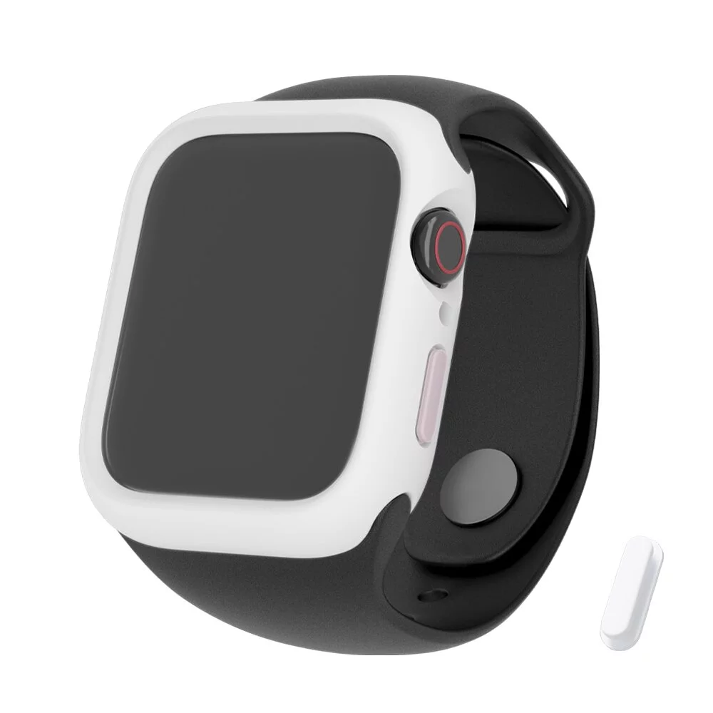 hoda配件_柔石保護殼 Apple Watch 45mm 雅典白 (573)