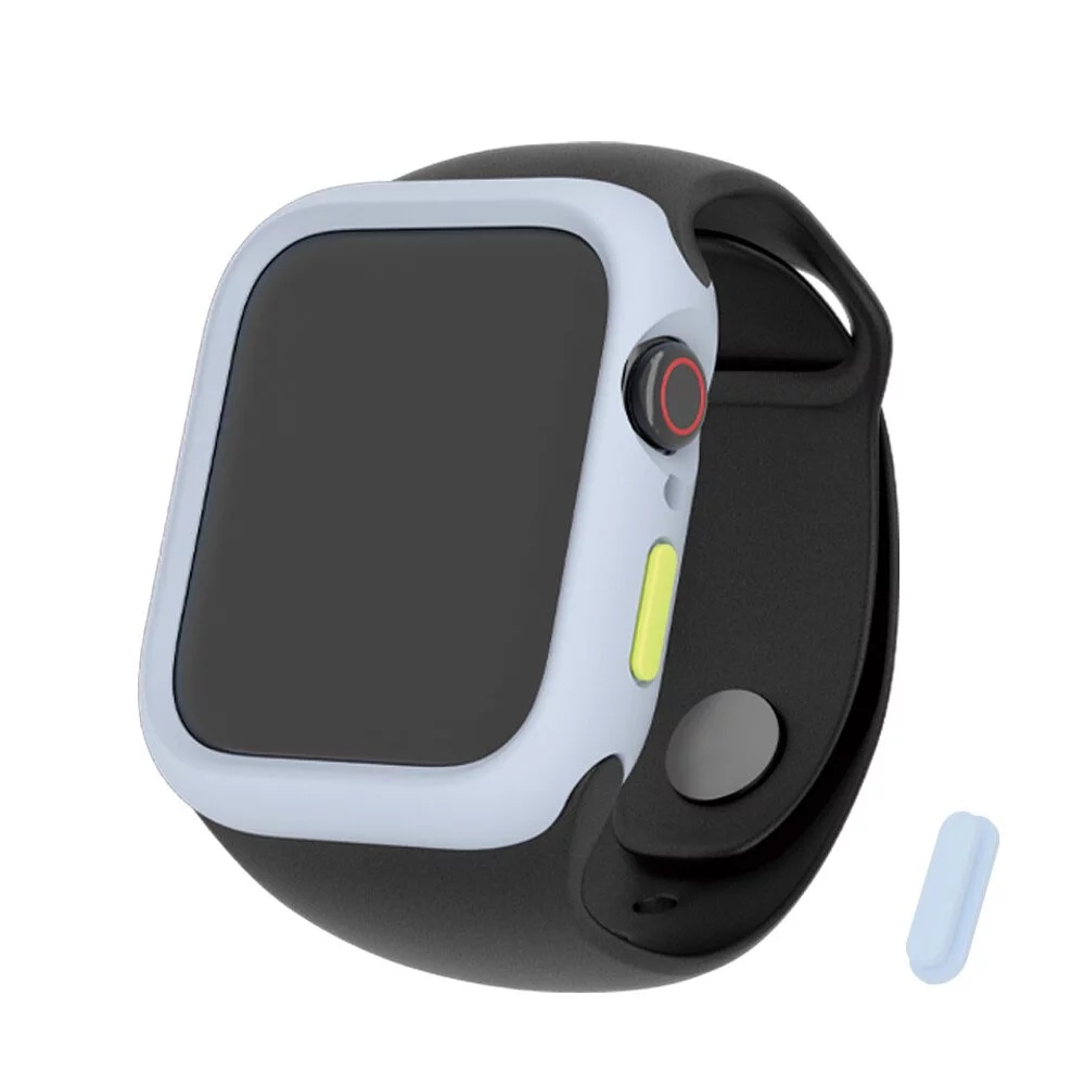 hoda配件_柔石保護殼 Apple Watch 42/44mm 知性藍 (604)