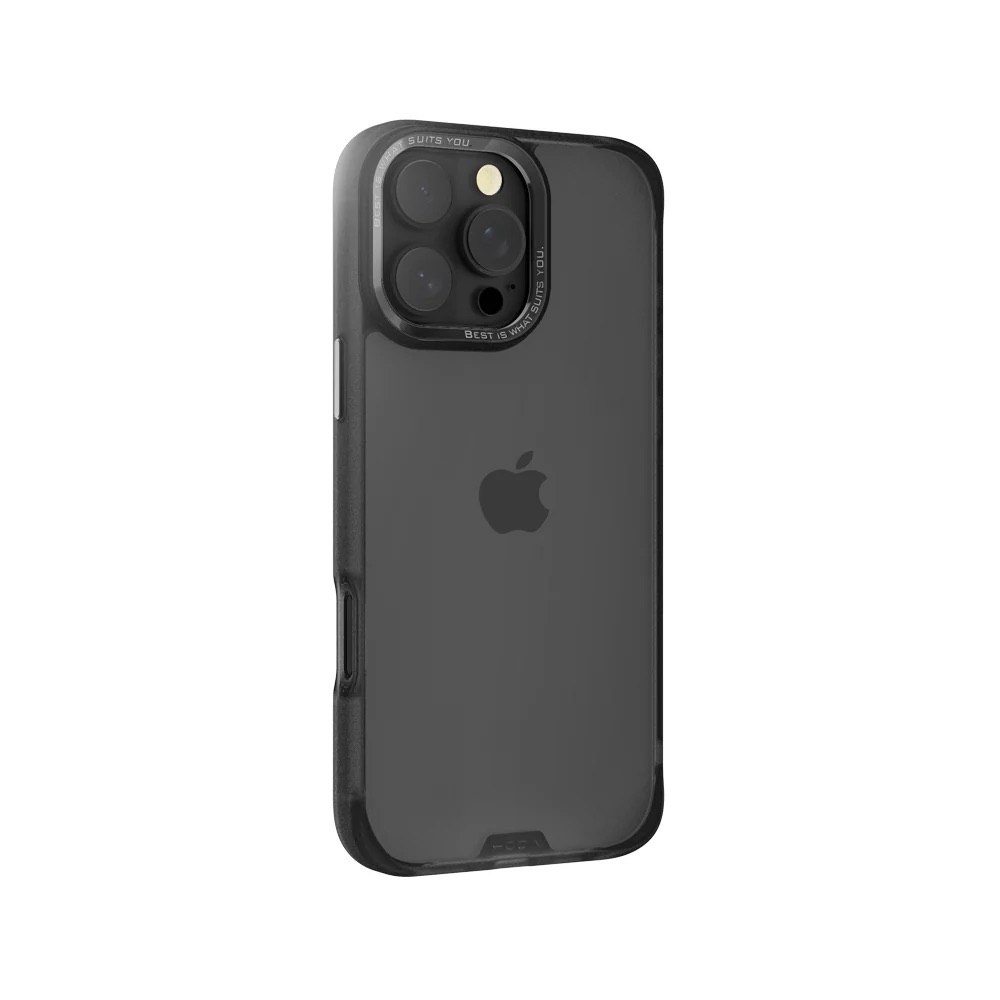 hoda殼_柔石軍規_iPhone16Pro銀河黑(027)