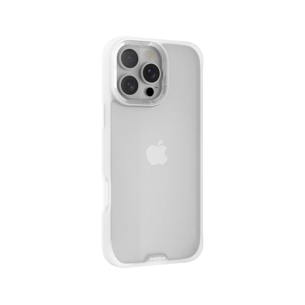 hoda殼_柔石軍規_iPhone16ProMax星光白(997)