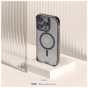 hoda殼_晶石軍規MagSafe_iPhone16Pro透黑(348)