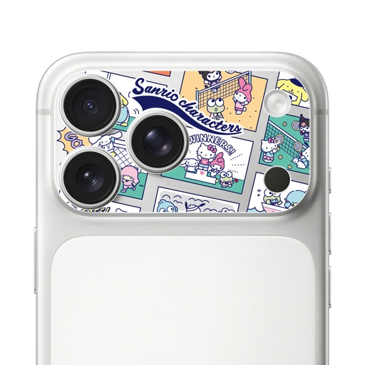 [047447717PM1] HODA 滿版鏡頭底座霧面保護貼三麗鷗 iPhone17ProMAX 誰與爭鋒 (3757)