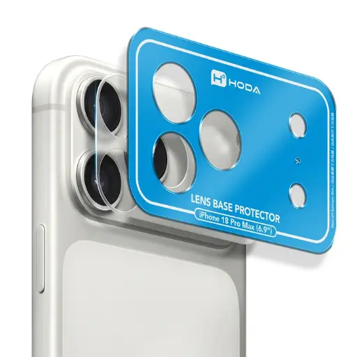 [0470218PM0T1] HODA_滿版鏡頭底座霧面保護貼治具款 iPhone18ProMAX (018)