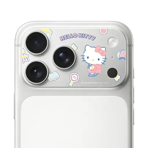 [047457718PM1] HODA膜_滿版鏡頭底座霧面保護貼三麗鷗 iPhone18ProMAX 學院KITTY (6617)