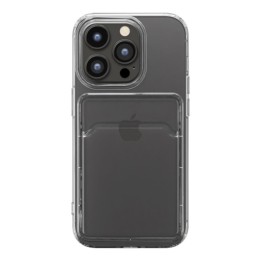 [PG-23BCTP01CL] PGA殼_Premium Style_TPU插卡背蓋_iPhone15Pro透明(790)