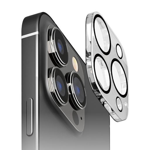 [PG-23BCLG01CL] PGA配件_Premium style iPhone15Pro/15ProMax高清3眼鏡頭膜10H鋼化玻璃_透明(950)