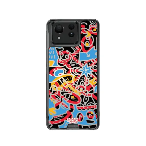[1362022Z11U1] hoda殼_晶石米豆透黑_ASUS ZenFone11Ultra 尋找辣椒醬(713)