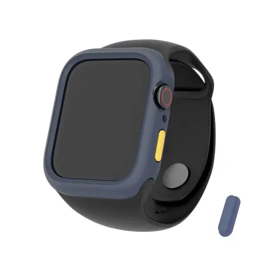 [025261AW4001] hoda配件_柔石保護殼 Apple Watch 40mm 寶石藍 (091)