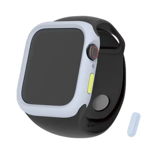 [025261AW4101] hoda配件_柔石保護殼 Apple Watch 41mm 知性藍 (528)