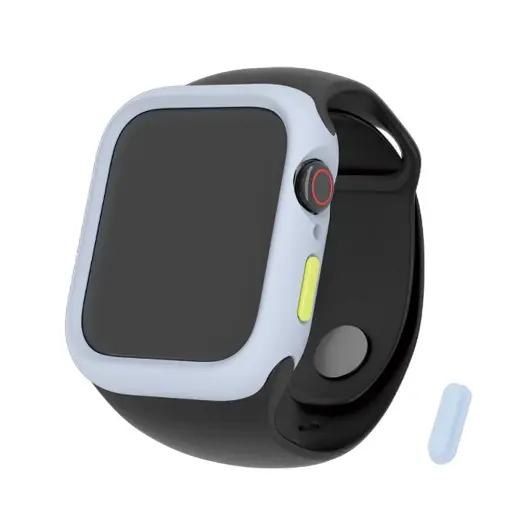 [025261AWH001] hoda配件_柔石保護殼 Apple Watch 42/44mm 知性藍 (604)