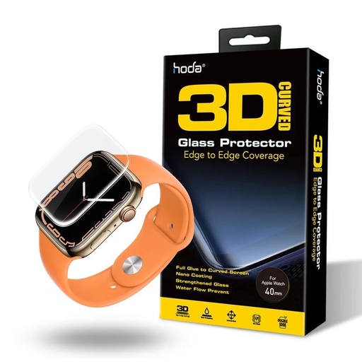 [01147AWH4001] hoda膜_高清 Combo UV膠防爆3D滿版 Apple Watch 40mm (750)