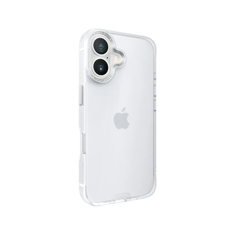 [025212160001] hoda殼_柔石軍規_iPhone16星光白(966)