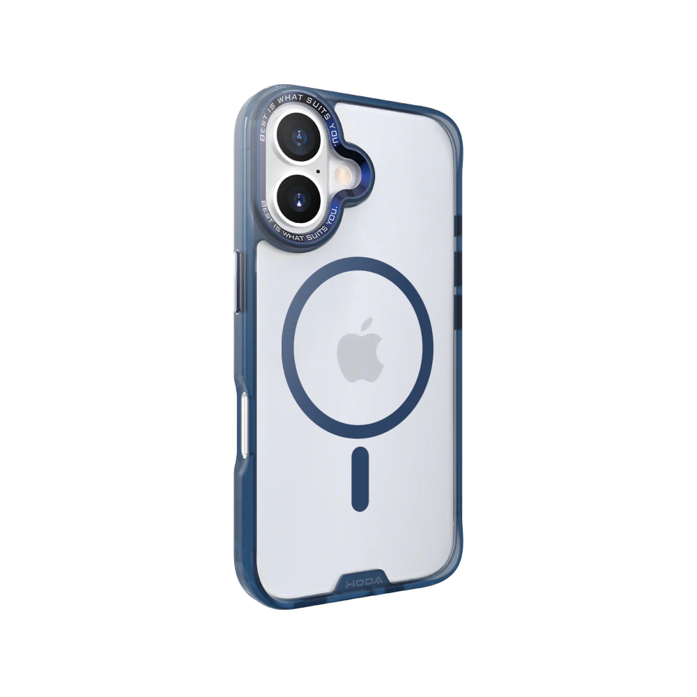 [02726216PL01] hoda殼_柔石軍規MagSafe_iPhone16Plus卡布里藍(270)