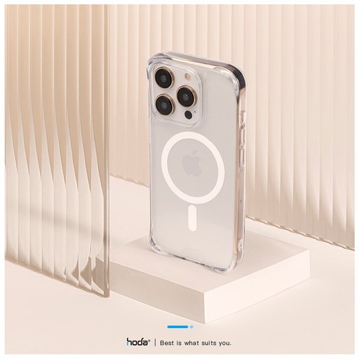 [02731215P001] hoda殼_晶石軍規MagSafe _Phone15Pro透明 (741)