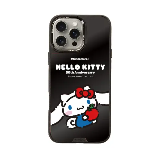 [134304016PM1] hoda殼_幻石三麗鷗黑鏡系列 iPhone16ProMax 大耳狗KITTY(6869)