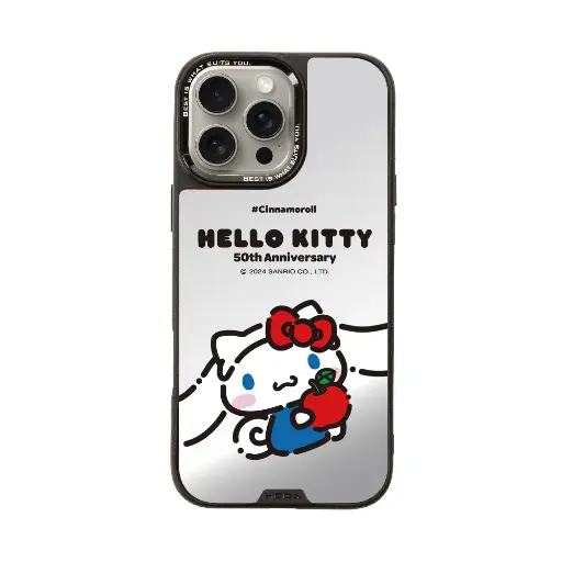 [135304016PM1] hoda殼_幻石三麗鷗銀鏡系列 iPhone16ProMax 大耳狗KITTY(7347)