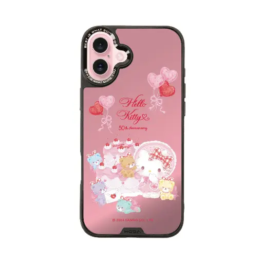 [135309016001] hoda殼_幻石三麗鷗銀鏡系列 iPhone16 派對KITTY(7477)