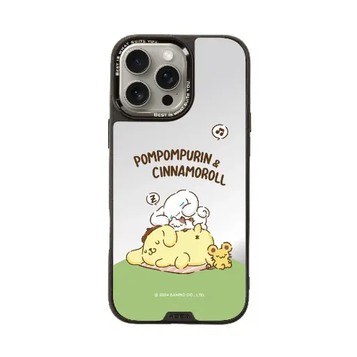 [135417016PM1] hoda殼_幻石三麗鷗銀鏡系列 iPhone16ProMax 可愛夢鄉(8382)