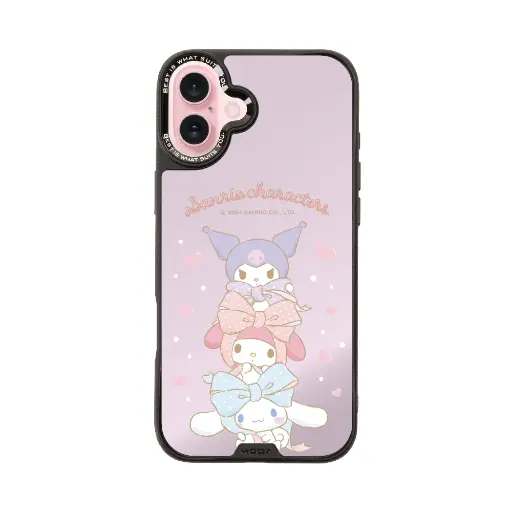 [135427016PL1] hoda殼_幻石三麗鷗銀鏡系列 iPhone16Plus 繽紛物語(8764)