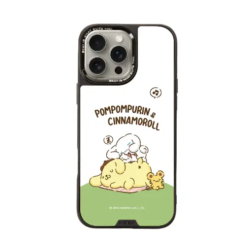 [133417016PM1] hoda殼_幻石三麗鷗玻璃系列 iPhone16ProMax 可愛夢鄉 (8948)