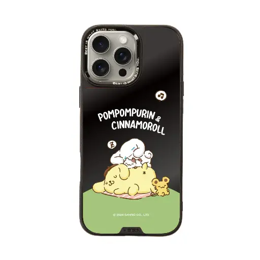 [134417016PM1] hoda殼_幻石三麗鷗黑鏡系列 iPhone16ProMax 可愛夢鄉 (9501)