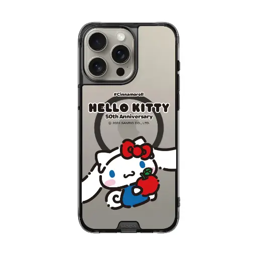 [131304216PM1] hoda殼_晶石磁吸三麗鷗系列透黑 iPhone16ProMax 大耳狗KITTY (2882)