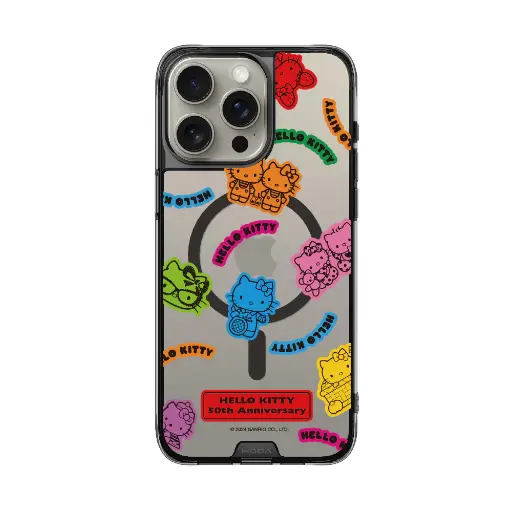 [131312216PM1] hoda殼_晶石磁吸三麗鷗系列透黑 iPhone16ProMax 百變KITTY (943)