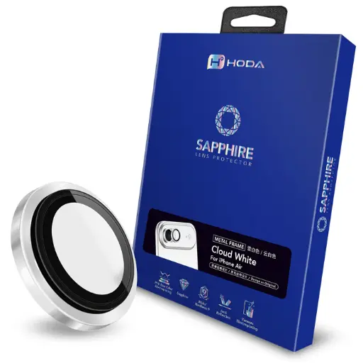 [018570001501] hoda_藍寶石鏡頭貼 iPhone17Air 銀色（476）