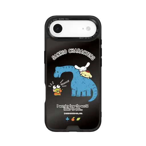 [134430017A01] HODA殼_幻石三麗鷗黑鏡系列 iPhoneAir 手繪風雷龍 (3484)