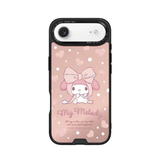 [135435017A01] HODA殼_幻石三麗鷗銀鏡系列 iPhoneAir 蝴蝶結美樂蒂 (4054)