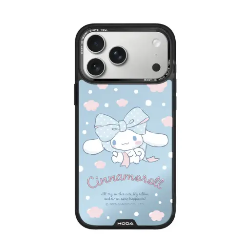 [135437017PM1] HODA殼_幻石三麗鷗銀鏡系列 iPhone17ProMAX 蝴蝶結大耳狗 (4139)