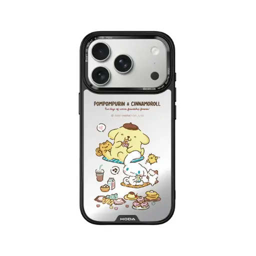 [135442017P01] HODA殼_幻石三麗鷗銀鏡系列 iPhone17Pro 午茶派對 (4276)