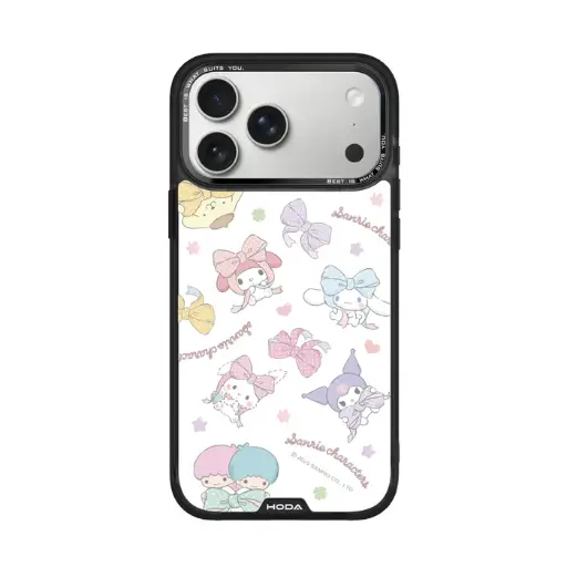 [133439017PM1] HODA殼_幻石三麗鷗玻璃系列 iPhone18ProMax/17ProMAX 童話盛宴 (4016)