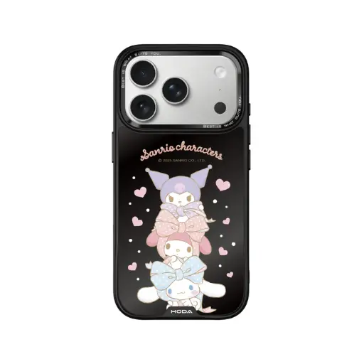 [134427017P01] HODA殼_幻石三麗鷗黑鏡系列 iPhone17Pro 繽紛物語 (7871)