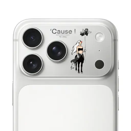 [047801717PM1] HODA 滿版鏡頭底座霧面保護貼Mr.Ocean海洋先生 iPhone17ProMAX 好好賺錢馬 (3139)