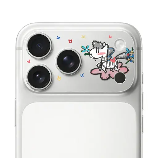 [047803717P01] HODA 滿版鏡頭底座霧面保護貼Mr.Ocean海洋先生 iPhone17Pro 馬上行動 (3160)